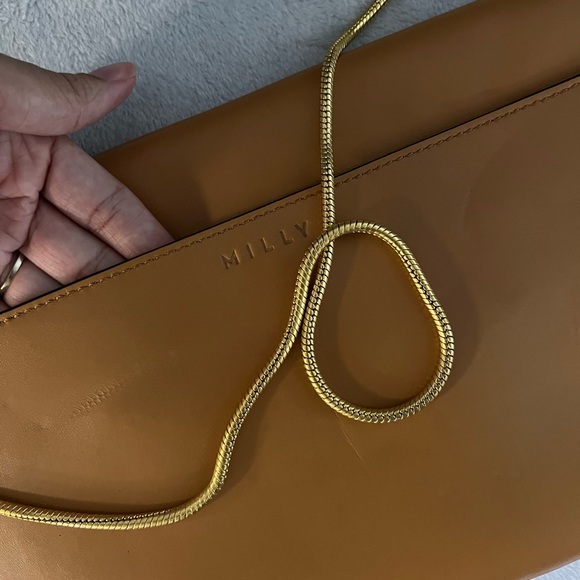 MILLY Clutch/Shoulder Bag with Matching Wallet - Picture 7 of 12